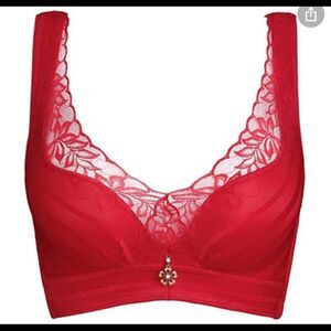 Lower Breast Breast Red Size 38/ 85C